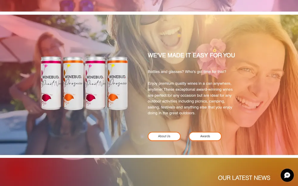 Wine in a Can (Barokes Wines) website: The brand story